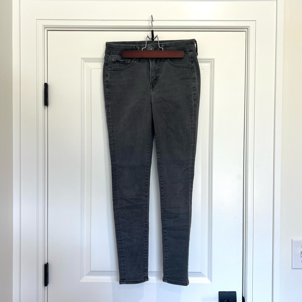 American Eagle Charcoal Skinny Jeans